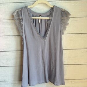 Free People Lace sleeveless Top